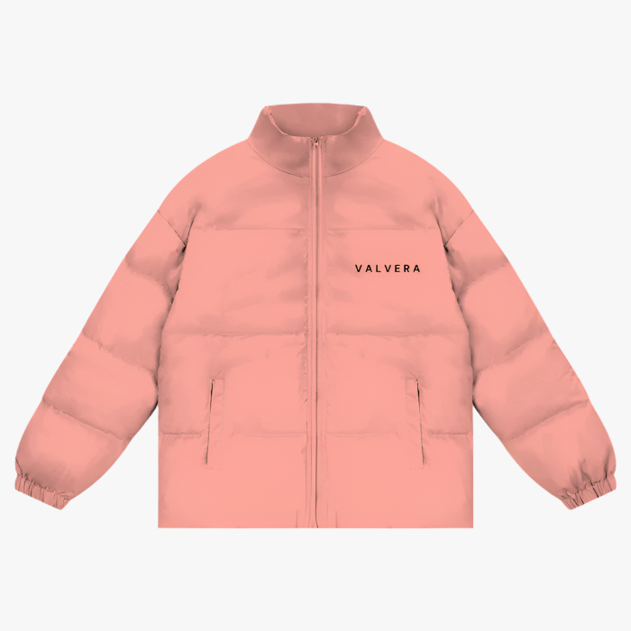 Valvera Unisex Zipper Puffer Coat - Valvera