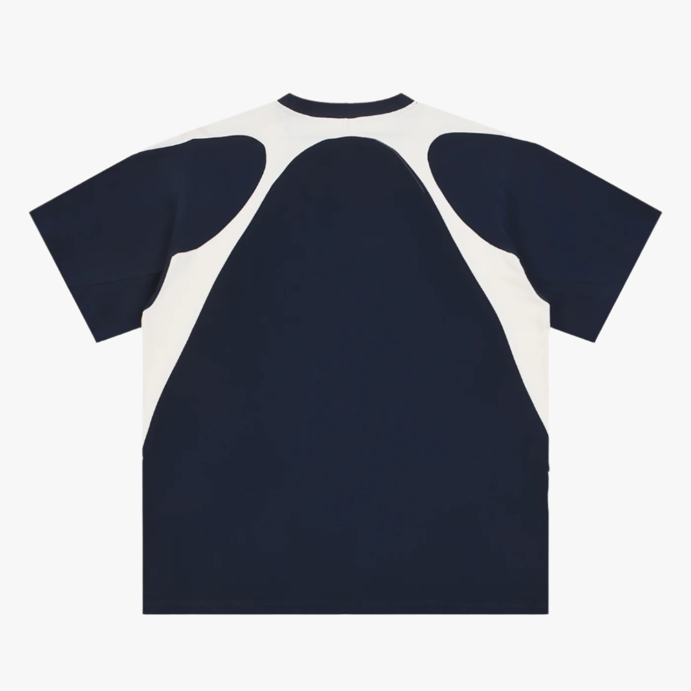 Valvera SS25 Arabic Contrast Panel Cotton T-Shirt - Valvera