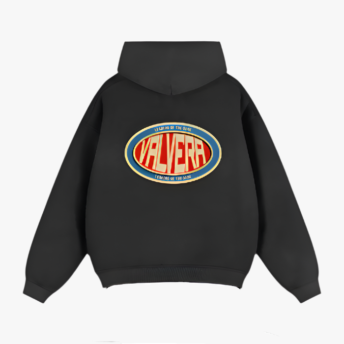 Valvera Racing Zip-Through Boxy Hoodie - Valvera