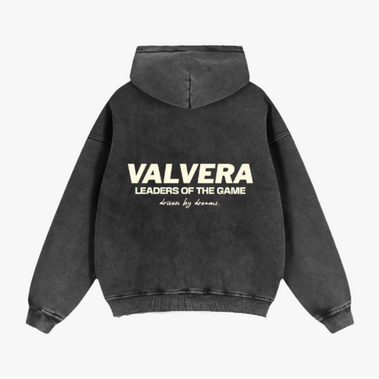 Valvera Prestige Club Zip-Through Boxy Fleece Hoodie - Valvera