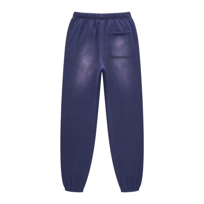 Valvera  Heritage Collection (Royal Blue)Streetwear Unisex Monkey Washed Dyed Fleece Joggers