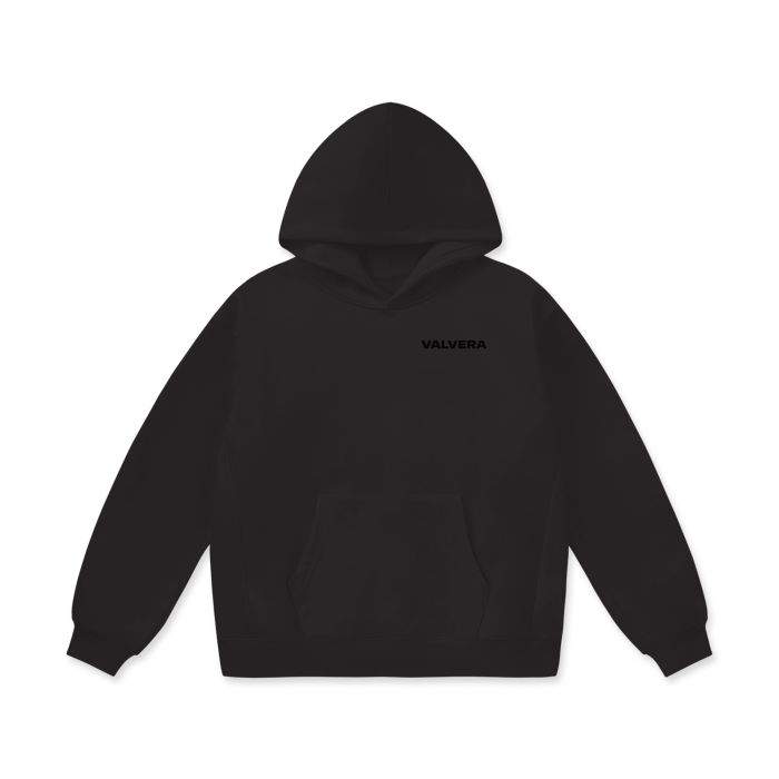 Valvera Oversize Heavyweight Fleece Hoodie - 460 GSM