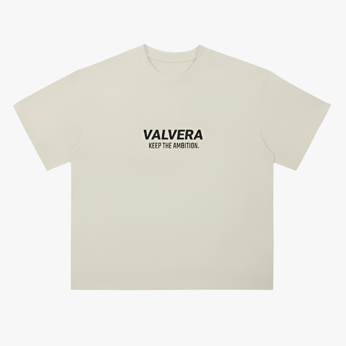 Valvera "Keep the Ambition" Drop Shoulder T-Shirt - Valvera
