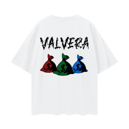 Valvera Money Bag oversize Deep Drop Shoulder Tee - 190 GSM