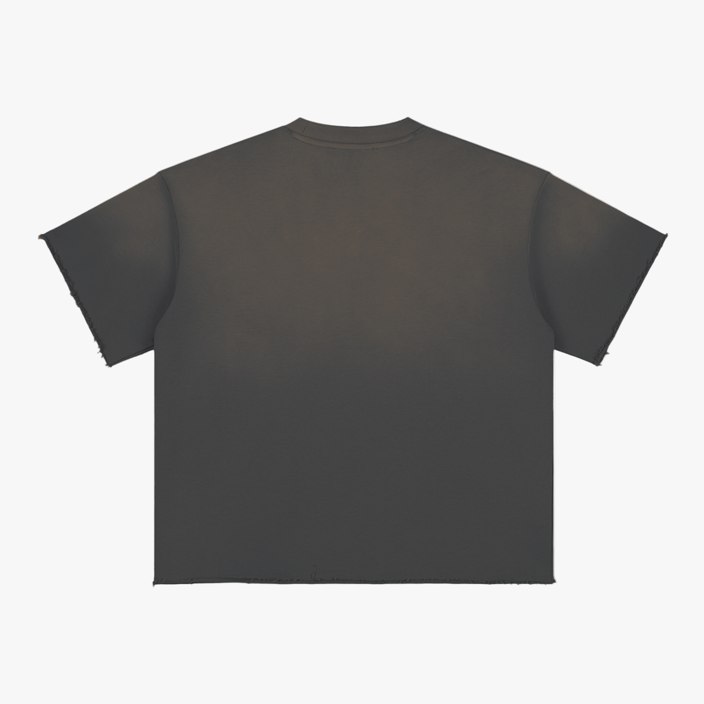 Valvera Basics Sun Fade Raw Edge T-Shirt - Valvera