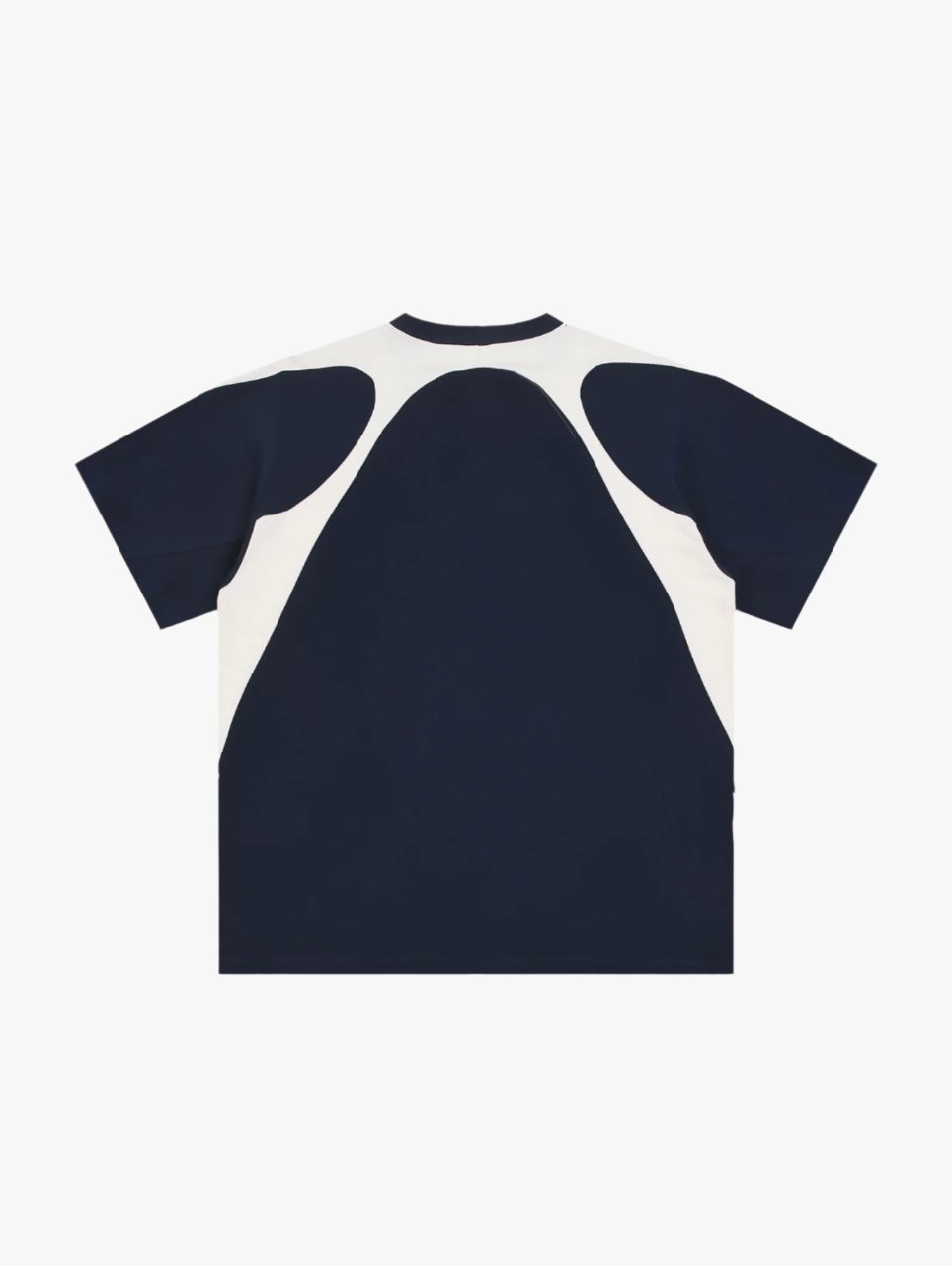 Valvera SS25 Arabic Contrast Panel Cotton T-Shirt - Valvera
