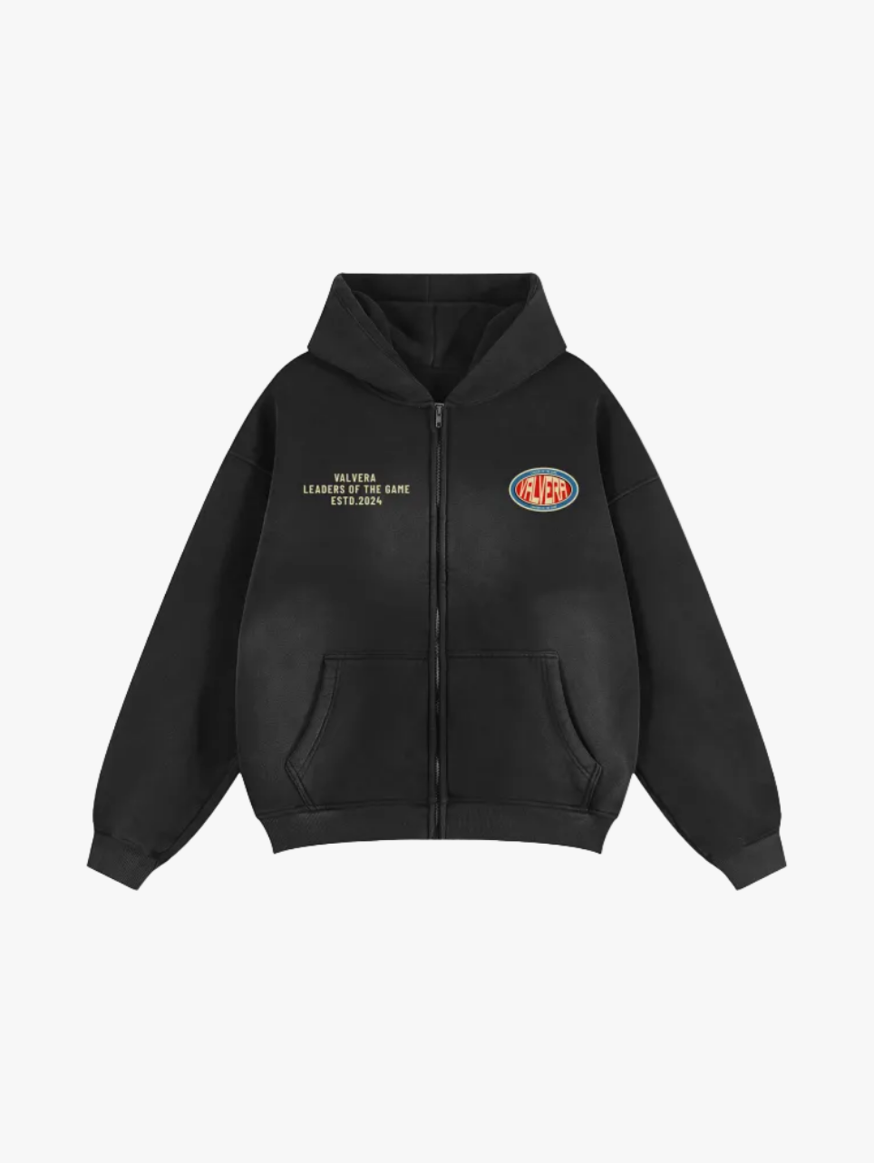Valvera Racing Zip-Through Boxy Hoodie - Valvera