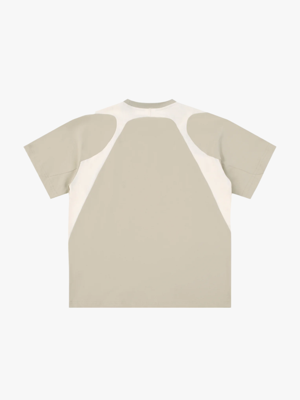 Valvera SS25 Arabic Contrast Panel Cotton T-Shirt - Valvera