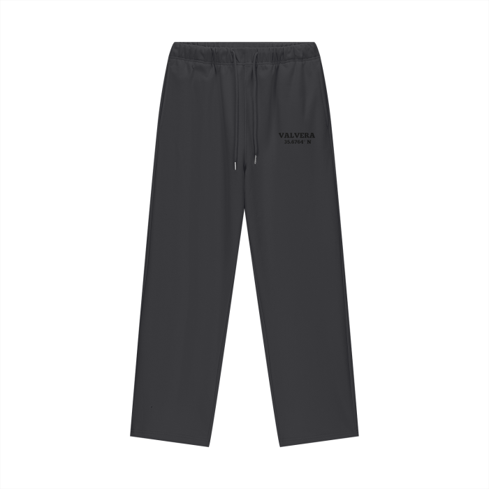 Valvera Coordinate Fleece Lined Straight Leg Pants - 460 GSM