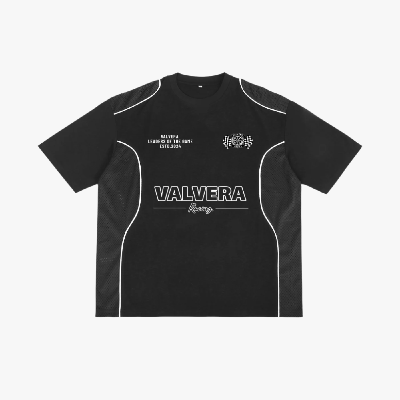 Valvera Racing V2 Contrast Piped Panel T-Shirt - Valvera