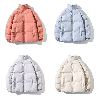 Valvera Unisex Zipper Puffer Coat