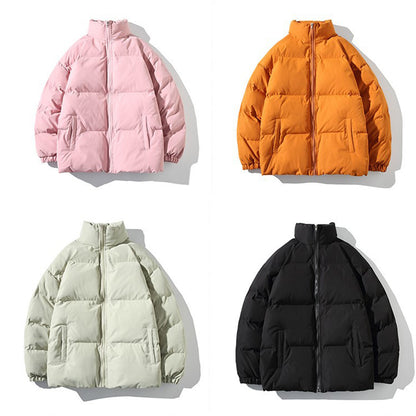 Valvera Unisex Zipper Puffer Coat